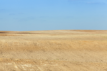 Image showing arable land soil