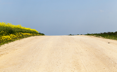 Image showing road sand