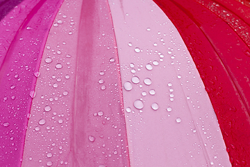 Image showing colorful umbrella