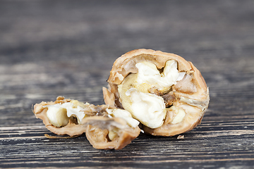 Image showing broken walnuts