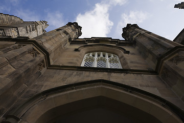 Image showing Going undere the arc at the University of Aberdeen