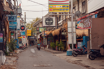 Image showing Streets of Kuta, bali Indonesia