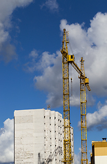 Image showing construction of a new building