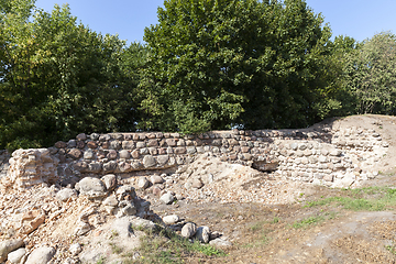 Image showing ruins abandoned fortress