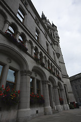 Image showing Aberdeen Town House on Union Street Aberdeen city centre, Scotla