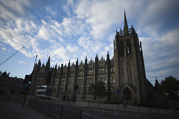 Image showing Marshall College in Aberdeen, Scotland, UK