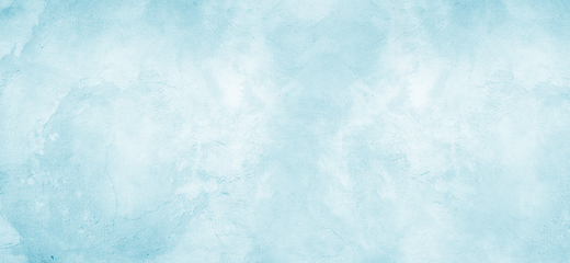 Image showing Light blue concrete background texture wallpaper