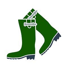 Image showing Icon Of Hunter\'s Rubber Boots