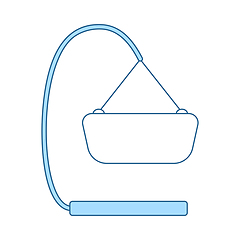 Image showing Baby Hanged Cradle Icon