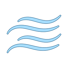 Image showing Water Wave Icon