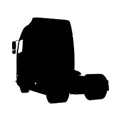 Image showing Truck Silhouette