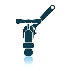 Image showing Icon Of Wrench And Faucet