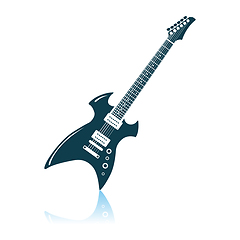 Image showing Electric Guitar Icon