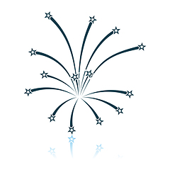 Image showing Fireworks Icon