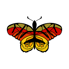 Image showing Butterfly Icon