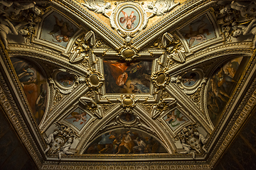 Image showing interiors of Raphael rooms, Vatican museum, Vatican