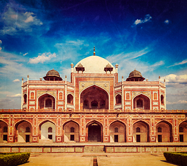 Image showing Humayun Tomb, India