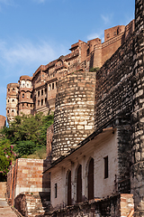 Image showing Mehrangarh fort. Jodhpur, India