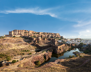 Image showing Mehrangarh Fort, Jodhpur, Rajasthan, India