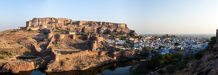 Image showing Mehrangarh Fort, Jodhpur, Rajasthan, India