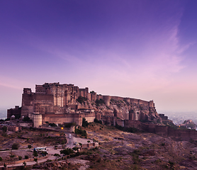 Image showing Mehrangarh Fort, Jodhpur, Rajasthan, India