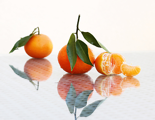 Image showing Ripe Sweet Tangerines