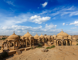 Image showing Bada Bagh, Jodhpur, Rajasthan, India