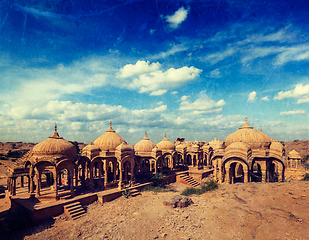 Image showing Bada Bagh, Jodhpur, Rajasthan, India