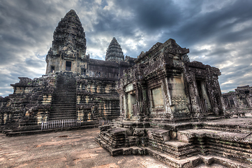 Image showing Angkor Wat - famous landmark of Cambodia