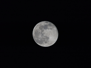 Image showing Full Moon Over Sussex February 5th 2023