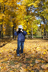 Image showing boy photography camera