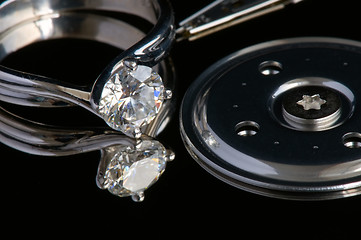 Image showing Diamond ring