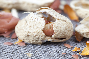 Image showing Peeled peanuts