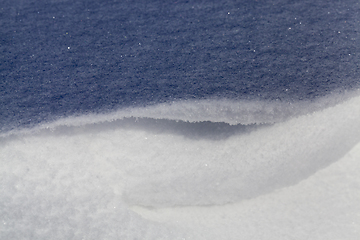 Image showing Snow surface structure