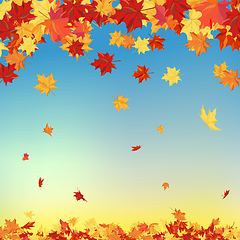 Image showing Fall (Autumn) Background 