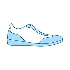 Image showing Man Casual Shoe Icon