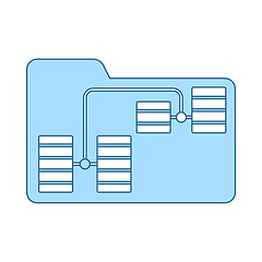 Image showing Folder Network Icon