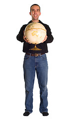 Image showing Holding The World