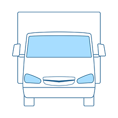 Image showing Van Truck Icon