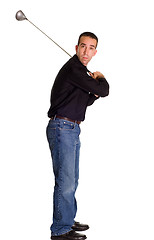 Image showing Golf Swing