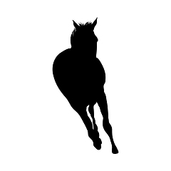 Image showing Horse Silhouette