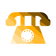 Image showing Old Phone Icon