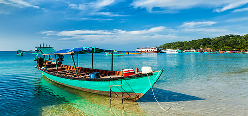 Image showing Boats in Sihanoukville