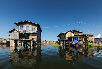 Image showing Stilted houses