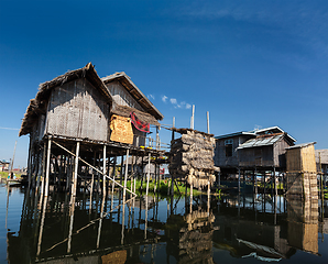 Image showing Stilted houses