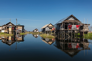 Image showing Stilted houses