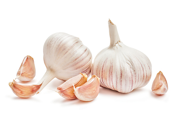 Image showing Garlic isolated