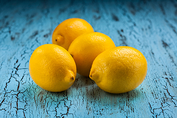 Image showing Four lemons