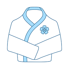 Image showing Spa Bathrobe Icon