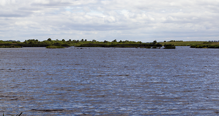 Image showing Lakes landscape